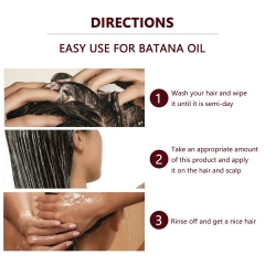 120g Batana oil, for scalp care, to smooth and nourish hair strands, hair oil and hair mask